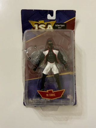 Jsa Justice Society Of America Mr.  Terrific Action Figure By Dc Direct Series 1