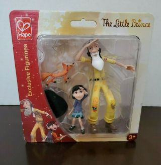 Hape The Little Prince The Aviator Little Girl And Fox With Stands 824764