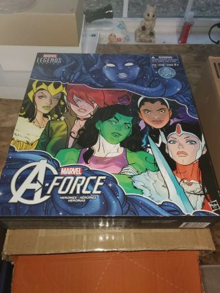 A - Force Box Set Marvel Legends 2016 Hasbro Toys R Us Exclusive Nib Avengers