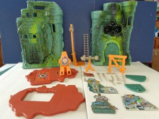 Vintage Castle Grayskull He - Man Masters Of The Universe Near Complete 1981