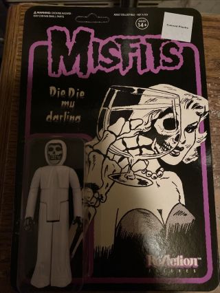 Misfits Fiend Figure Die Die My Darling White Variant,  Samhain,  Danzig,  Toys