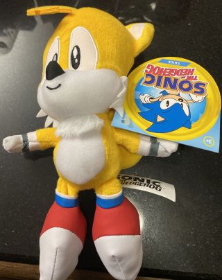 Sonic The Hedgehog Tails 6” Plush Figure 2020 Jakks Pacific Go Sega 40069