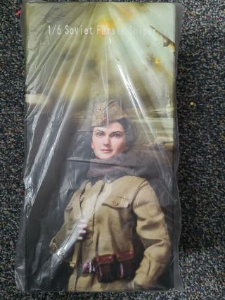 Verycool 1/6 Wwii Red Army Soviet Russian Female Sniper Stalingrad Rare
