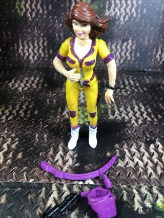 1992 Tmnt April O’neil Action Figure With Accessories 4a