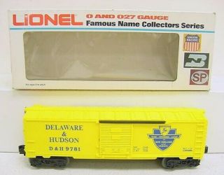 Lionel 6 - 9781 Delaware & Hudson Boxcar Ln/box