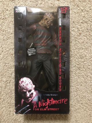 Mcfarlane 18” Inch Freddy Krueger Movie Maniacs Nightmare On Elm Street