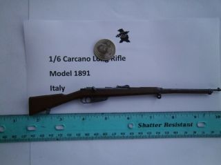 Lb1 1/6 Wwi Wwii Italian Carcano Model 1891 Infantry Rifle Homemade