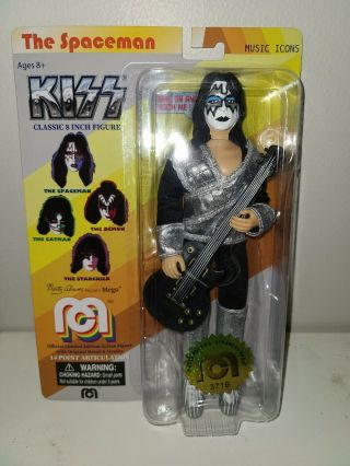Mego Kiss Ace Frehley Spaceman 8 Inch Action Figure Music Icons