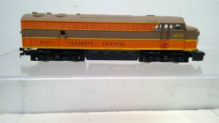 Vintage Ahm Ho Scale - Illinois Central Diesel Loco 4022 (l29)