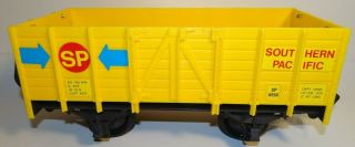 Vintage Echo The Classic Rail Train Car 1990 Yellow Coal Carry Train Car Only