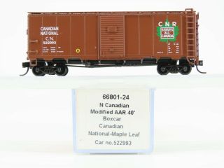 N Scale Intermountain 66801 - 24 Cn Canadian National 40 