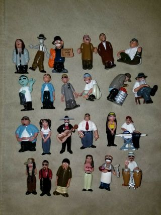 Homies Series 9 Complete Set Of 24 Figures,  Great For 1:32 Dioramas Htf (loose)