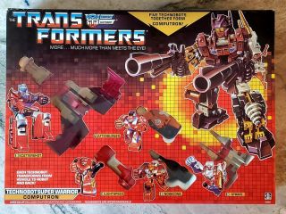 Transformers G1 K.  O.  Protectobots Computron Giftset Mib Autobots