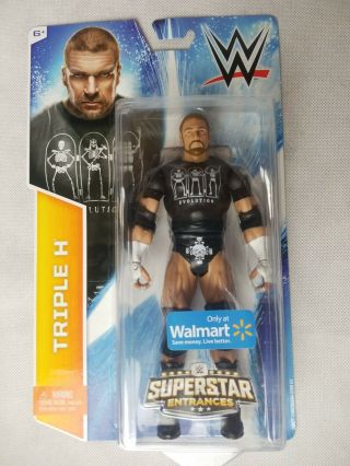 Wwe Mattel Basic Walmart Exclusive Superstar Entrances Hhh Triple H Evolution