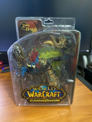 Zabra Hexx Troll World Of Warcraft Action Figure Mip Series 2