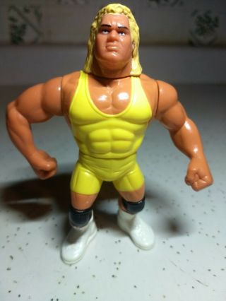 Hasbro Wwf Mr.  Perfect Curt Hennig (yellow Trunks) ; Nm - M; Strong Action