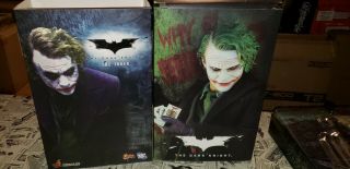Hot Toys The Dark Knight The Joker Mms68 Movie Masterpiece 1/6