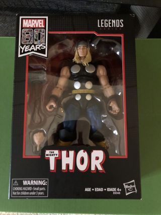 Hasbro Marvel Legends Series Marvel 80 Years The Mighty Thor 6 Inch Figure