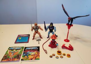 Motu Orko Battle Armor He - Man And Skeletor Screeeth Complete With Comics Etc