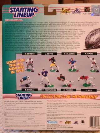 JOHN ELWAY / DAN MARINO - NFL Starting Lineup SLU 1998 Classic Doubles Figures 2