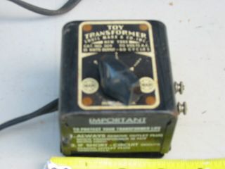 Vintage Toy Transformer No.  309,  115 Volts A.  C.  25 Watts Louis Marx & Inc.  Co.