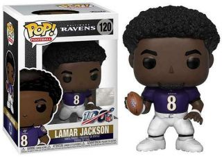 Lamar Jackson - Baltimore Ravens - Pop