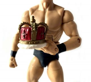 Jerry The King Lawler Red Crown Wwe Jakks Action Figure Accessory Elite Scale