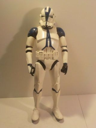T Disney Star Wars 501st Legion Clone Trooper 18 Inch Big - Figs Blaster Jakks