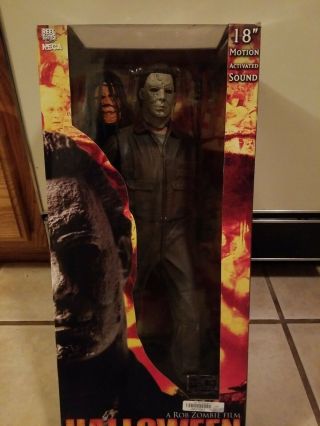 Neca Halloween Michael Myers 18 " Inch Mib Motion Activated Sound Figure 2007
