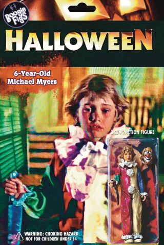 Young Michael Myers 3.  75” Custom Action Figure From Halloween