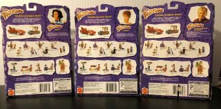 The FLINTSTONES (1993) - Barney Betty&Bamm - Bamm & Wilma & Pebbles (3) Figure SET 2