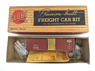 Globe Models Ho Nyc Pacemaker Partial Built Brass & Wood Craftsman Kit