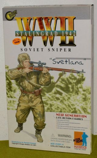 Dragon 1/6 World War Ii Russian Svetlana Soviet Sniper Stalingrad 1942