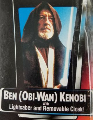 Star Wars 1995 Kenner Power of the Force Obi - Wan Kenobi Action Figure (X) 3