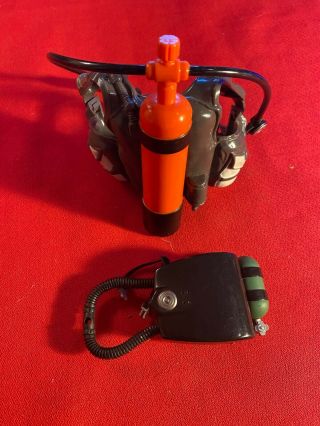 G.  I Joe Diving.  Scuba Gear For 12 Inch Action Figures.  Military Toys.