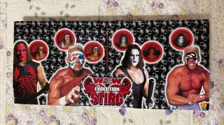 Toy Biz Wcw The Evolution Of Sting 6 Pack Action Figure Wrestling Wwf Wwe Aew