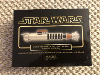 Star Wars Master Replicas Luke Skywalker Scaled.  45 Lightsaber Sw - 300