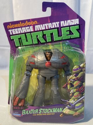 2012 Nickelodeon Teenage Mutant Ninja Turtles Baxter Stockman Figure Tmnt
