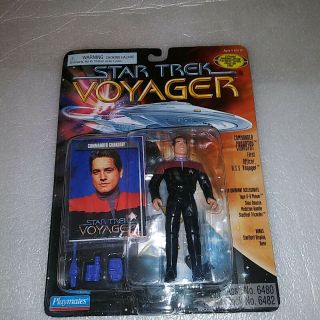 Star Trek Voyager Commander Chakotay Action Figure 1995 Playmates 6482