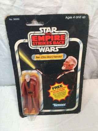 Vintage Kenner Star Wars Esb 21 Action Figure Ben (obi - Wan) Kenobi 38250 1980