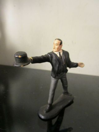 Vintage 1965 James Bond Action Figure 3 " Gilbert Toy Odd Job 007