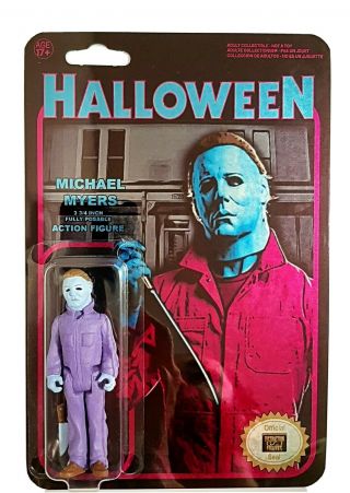 Halloween Michael Myers Nintendo 3 3/4 " Custom Action Figure Distraction_figures