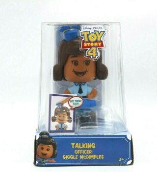 Disney Pixar Toy Story 4 Talking Action Figure - Officer Giggle Mcdimples
