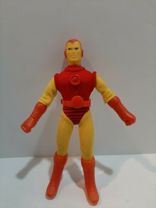 Vintage 1974 Mego Iron Man Wgsh 8 " Action Figure.  /.