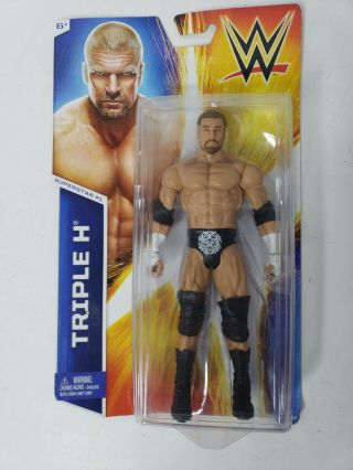 Triple H Wwe Mattel Superstar 1 Wrestling Action Figure - In Package