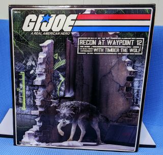 2009 Sideshow Gi Joe Recon At Waypoint 12 With Timber 1/6 Scale Environment 200
