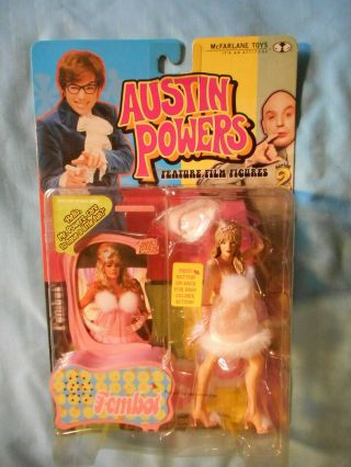 Austin Powers Fembot Action Figure Mcfarlane Toys Mike Myers Mip Series 2