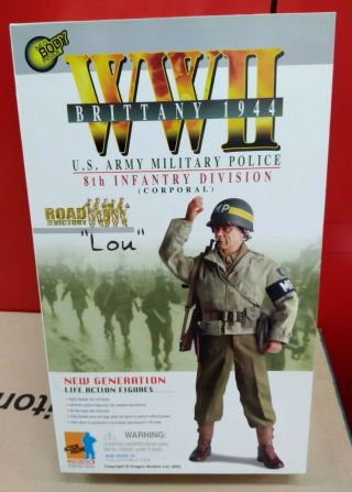 Wwii U.  S.  Army Military Police,  8th Infantry Div.  Corporal " Lou " (1/6 Scale)