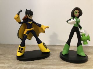 Dc Comics Funko Heroworld Batgirl And Green Lantern 2 Pack Loose No Box