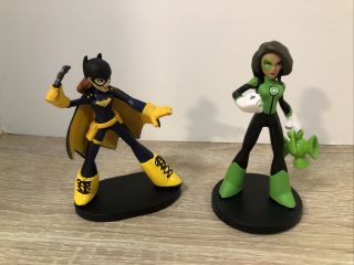 DC Comics Funko HeroWorld Batgirl and Green Lantern 2 Pack Loose No Box 2